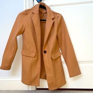 Brand new beige/tan overcoat